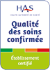 Logo HAS - Haute Autorité de Santé - Haute Qualité des soins